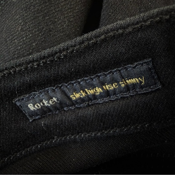 Citizens Of Humanity Rocket Slick High-Rise Skinny Coated Jeans Pants Size 26 - Picture 7 of 9